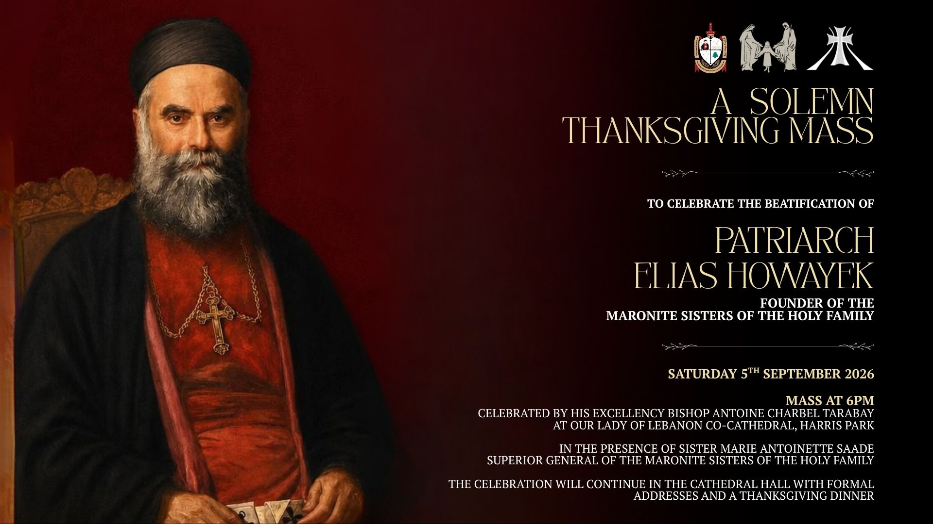 A Solemn Thanksgiving Mass for Patriarch Elias Howayek